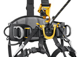 Petzl Astro Harness European Version (Black/Yellow)